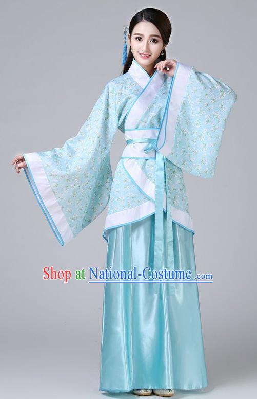 Chinese Ancient Palace Lady Hanfu Han Dynasty Imperial Concubine Queen Embroidered Historical Costumes