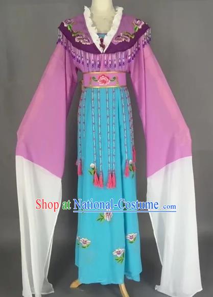 Chinese Beijing Opera Diva Water Sleeve Dress Ancient Imperial Consort Costume for Adults