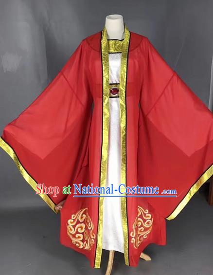 Chinese Beijing Opera Niche Robe Traditional Peking Opera Bridegroom Costume for Adults