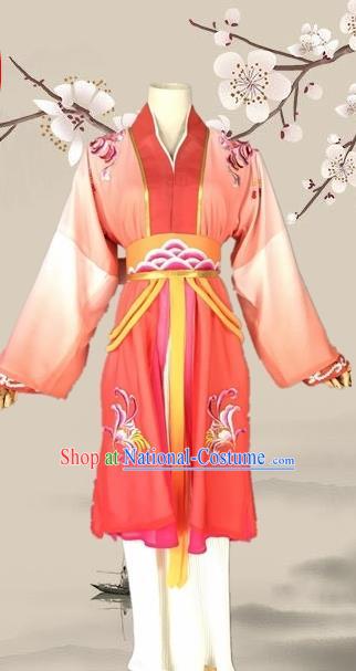 Chinese Ancient Swordswoman Red Costume Traditional Beijing Opera Martial Arts Women Dress for Adults