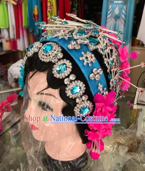 Chinese Traditional Beijing Opera Diva Hair Accessories Peking Opera Headdress for Women