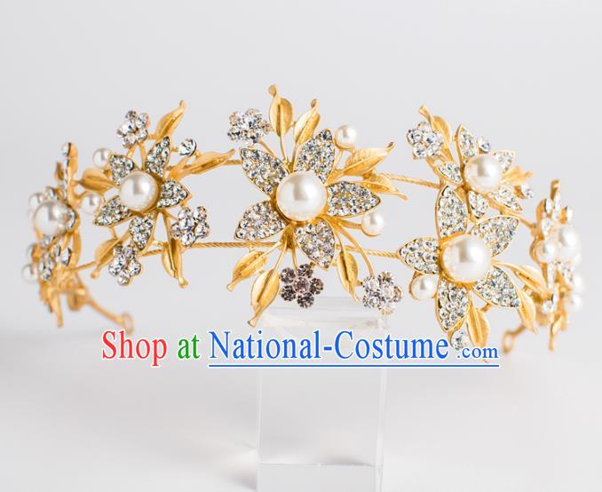 Top Grade Bride Hair Accessories Princess Hair Clasp Royal Crown Headwear for Women