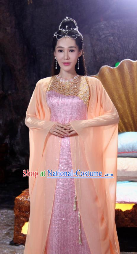 The Honey Sank Like Frost Ashes of Love Chinese Ancient Princess Hanfu Dress Peri Costumes for Women