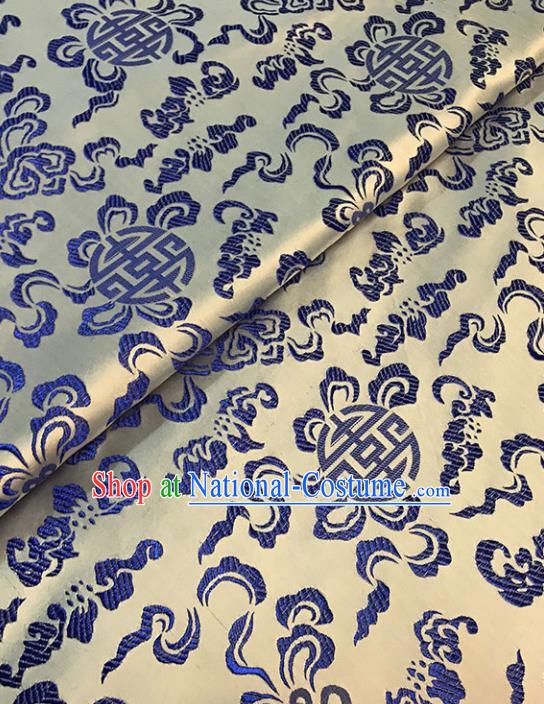 Asian Chinese Traditional Royal Pattern Golden Brocade Fabric Silk Fabric Chinese Fabric Material