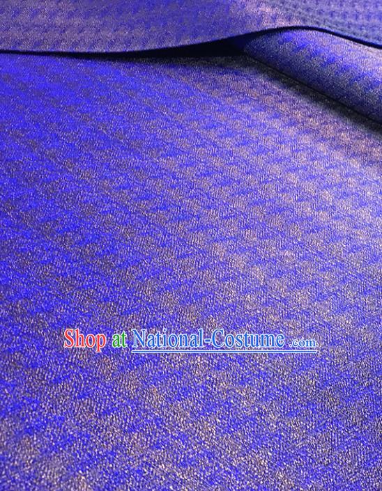 Asian Chinese Traditional Blue Brocade Fabric Silk Fabric Chinese Fabric Material