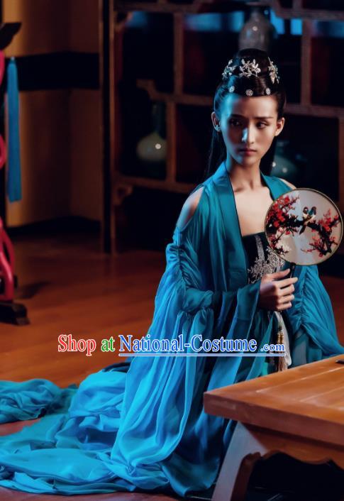 Traditional Chinese Ancient Fairy Hanfu Dress Palace Dancer Costume for Women