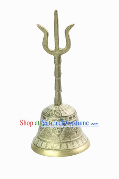 Chinese Traditional Drama Props Accessories Ancient Taoist Bell