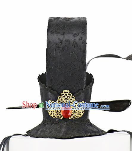 Chinese Traditional Hair Accessories Ancient Emperor Hairdo Crown Headwear for Kids