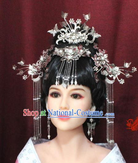 Chinese Ancient Style Hair Jewelry Accessories Cosplay Hairpins Headwear Headdress for Women