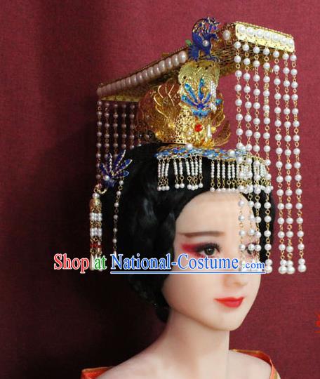 Chinese Ancient Style Hair Jewelry Accessories Cosplay Hairpins Headwear Headdress for Women