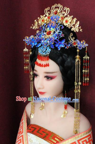 Chinese Ancient Style Hair Jewelry Accessories Cosplay Hairpins Headwear Headdress for Women