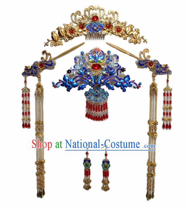 Chinese Ancient Style Hair Jewelry Accessories Cosplay Hairpins Headwear Headdress for Women