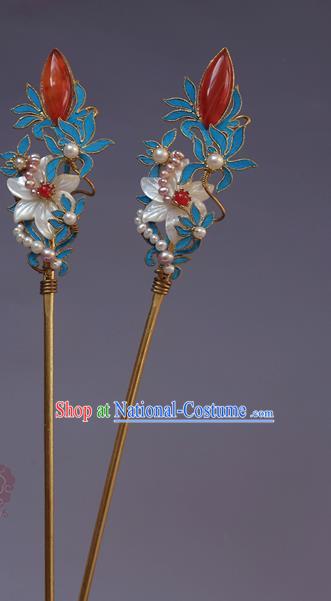 Chinese Ancient Style Hair Jewelry Accessories Cosplay Hairpins Headwear Headdress for Women