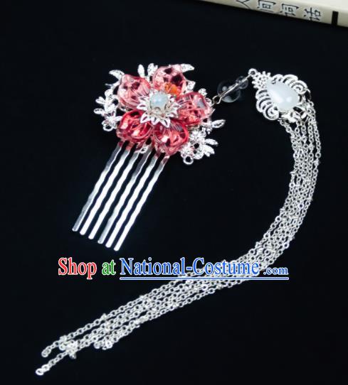 Chinese Ancient Hair Accessories Hanfu Hair Comb Handmade Hairpins for Women