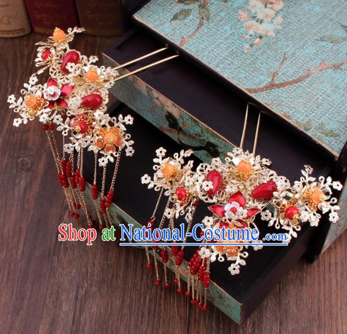 Chinese Ancient Style Hair Jewelry Accessories Cosplay Hairpins Headwear Royal Crown Headdress for Women