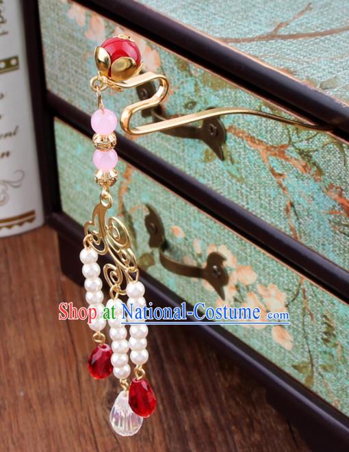 Chinese Ancient Style Hair Jewelry Accessories Cosplay Hairpins Headwear Royal Crown Headdress for Women