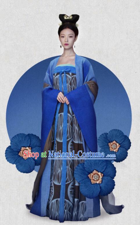 The Rise of Phoenixes Traditional Chinese Ancient Hanfu Dress Tang Dynasty Princess Embroidered Costume for Women