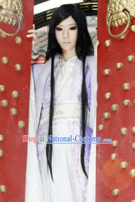 Chinese Ancient Swordsman Hanfu Clothing Han Dynasty Royal Highness Costume for Men