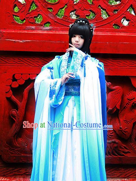 Chinese Ancient Palace Lady Hanfu Han Dynasty Imperial Concubine Queen Embroidered Historical Costumes