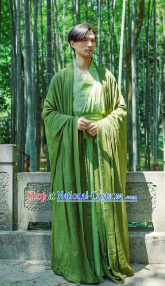 Chinese Ancient Hanfu Traditional Jin Dynasty Embroidered Historical Costumes