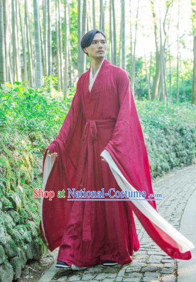 Chinese Ancient Hanfu Traditional Jin Dynasty Embroidered Historical Costumes