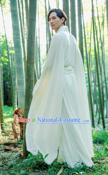 Chinese Ancient Hanfu Traditional Jin Dynasty Embroidered Historical Costumes