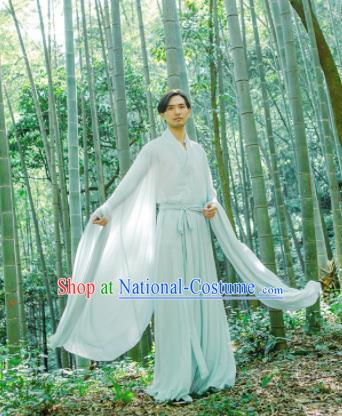 Chinese Ancient Hanfu Traditional Jin Dynasty Embroidered Historical Costumes