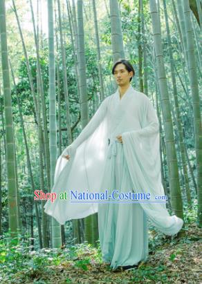 Chinese Ancient Hanfu Traditional Jin Dynasty Embroidered Historical Costumes