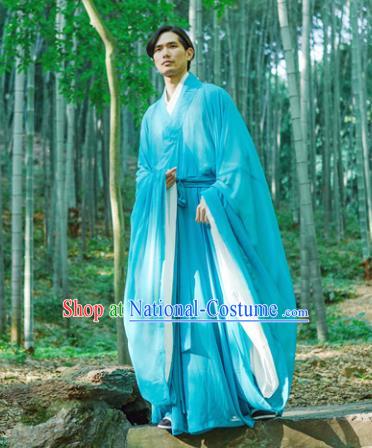 Chinese Ancient Hanfu Traditional Jin Dynasty Embroidered Historical Costumes