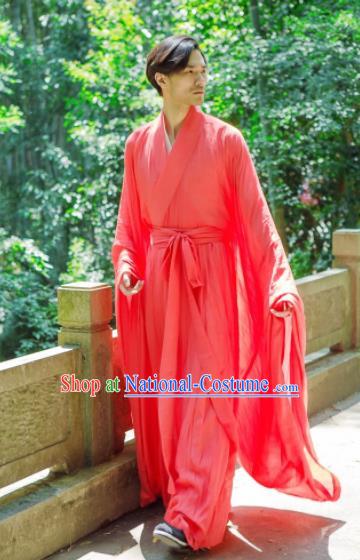 Chinese Ancient Hanfu Traditional Jin Dynasty Embroidered Historical Costumes