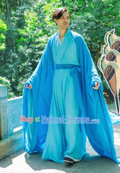 Chinese Ancient Hanfu Traditional Jin Dynasty Embroidered Historical Costumes