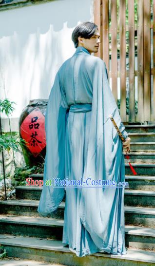 Chinese Ancient Hanfu Traditional Jin Dynasty Embroidered Historical Costumes