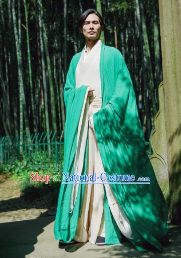 Chinese Ancient Hanfu Traditional Jin Dynasty Embroidered Historical Costumes