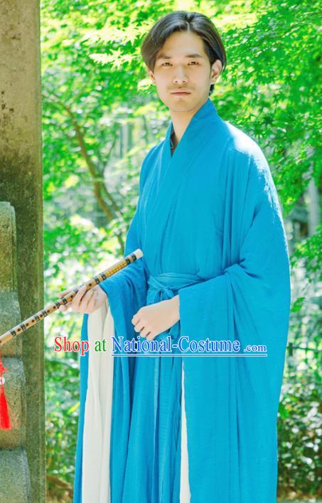 Chinese Ancient Hanfu Traditional Jin Dynasty Embroidered Historical Costumes