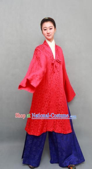 Traditional Chinese Ming Dynasty Hanfu Dress Ancient Marquise Costume for Women