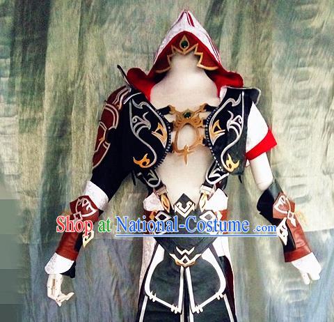 Asian Chinese Cosplay Costume Ancient Swordsman Clothing for Men