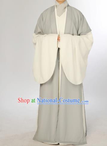 Chinese Ancient Hanfu Traditional Jin Dynasty Embroidered Historical Costumes