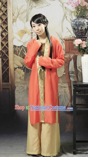 Traditional Chinese Song Dynasty Young Lady Hanfu Dress Ancient Princess Costume for Women