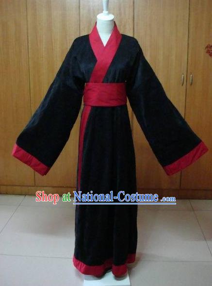 Traditional Chinese Han Dynasty Swordswoman Clothing Ancient Maidenform Costume for Women