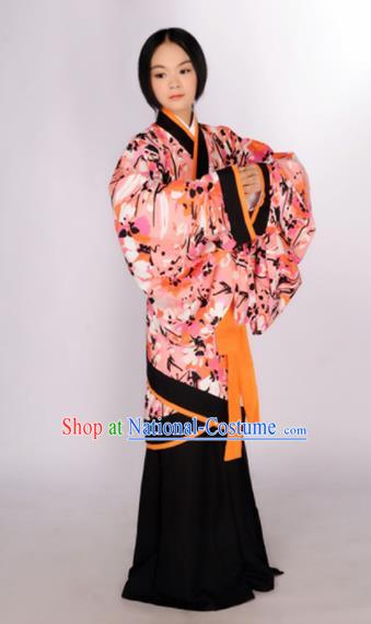 Chinese Ancient Hanfu Traditional Jin Dynasty Embroidered Historical Costumes