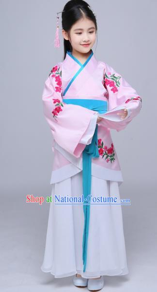 Chinese Ancient Palace Lady Hanfu Han Dynasty Imperial Concubine Queen Embroidered Costumes