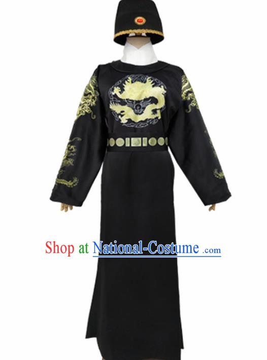 Chinese Tang Dynasty Imperial Bodyguard Costume Ancient Swordsman Hanfu Clothing for Men