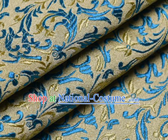 Chinese Traditional Silk Fabric Tang Suit Brocade Cloth Cheongsam Material Drapery