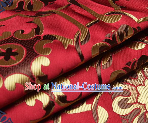 Chinese Traditional Tang Suit Nanjing Brocade Fabric Silk Cloth Cheongsam Material Drapery