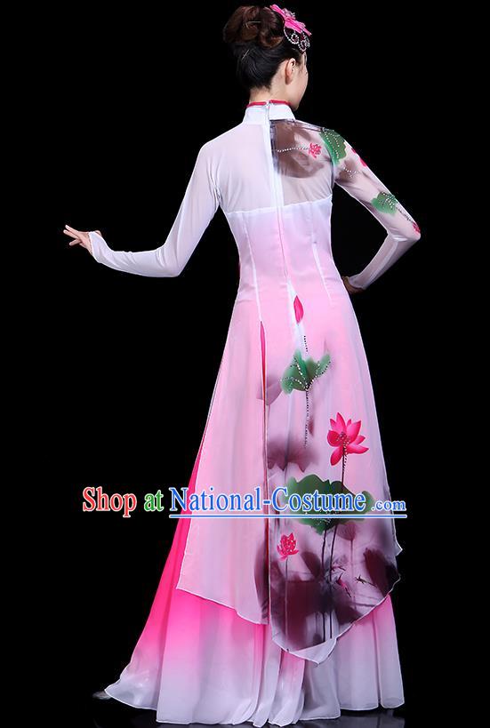 Traditional Chinese Fan Dance Folk Dance Costume Classical Yangko Dance Classical Dance Dress