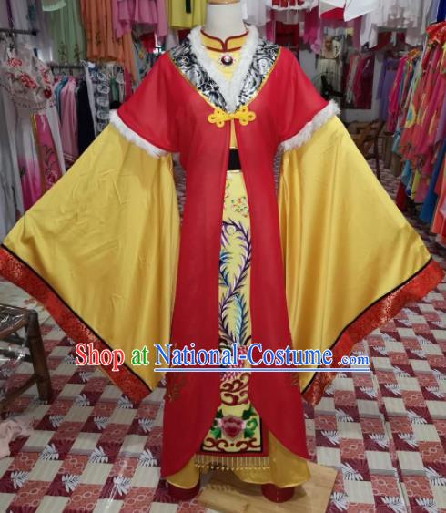 Chinese Traditional Beijing Opera Imperial Empress Hanfu Dress Peking Opera Diva Costume for Adults