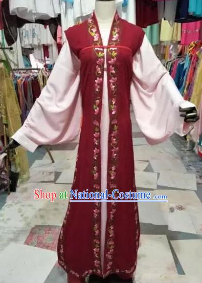 Chinese Traditional Beijing Opera Niche Embroidered Costume Peking Opera Scholar Clothing for Adults