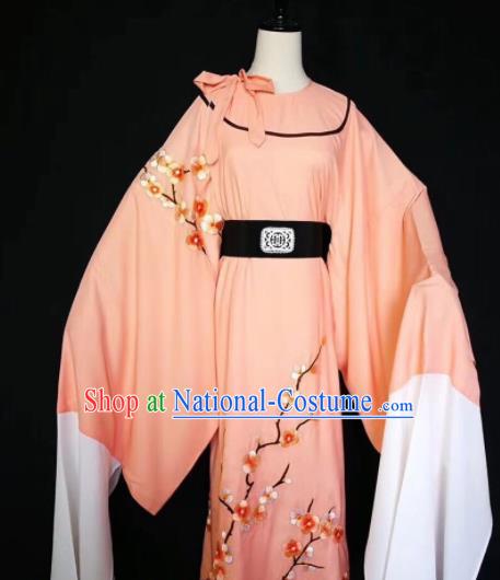 Chinese Traditional Beijing Opera Scholar Costume Peking Opera Embroidered Plum Blossom Robe for Adults