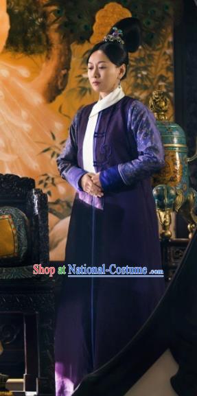 Ancient Chinese Qing Dynasty Court Maid Drama Ruyi Royal Love in the Palace Costumes for Women