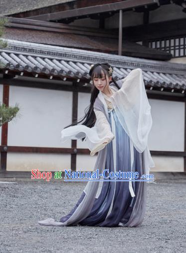 Chinese Ancient Drama Princess Hanfu Dress Traditional Tang Dynasty Palace Replica Costumes for Women